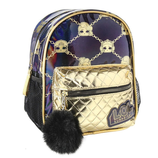 MOCHILA CASUAL LOL SURPRISE MODA POMPOM