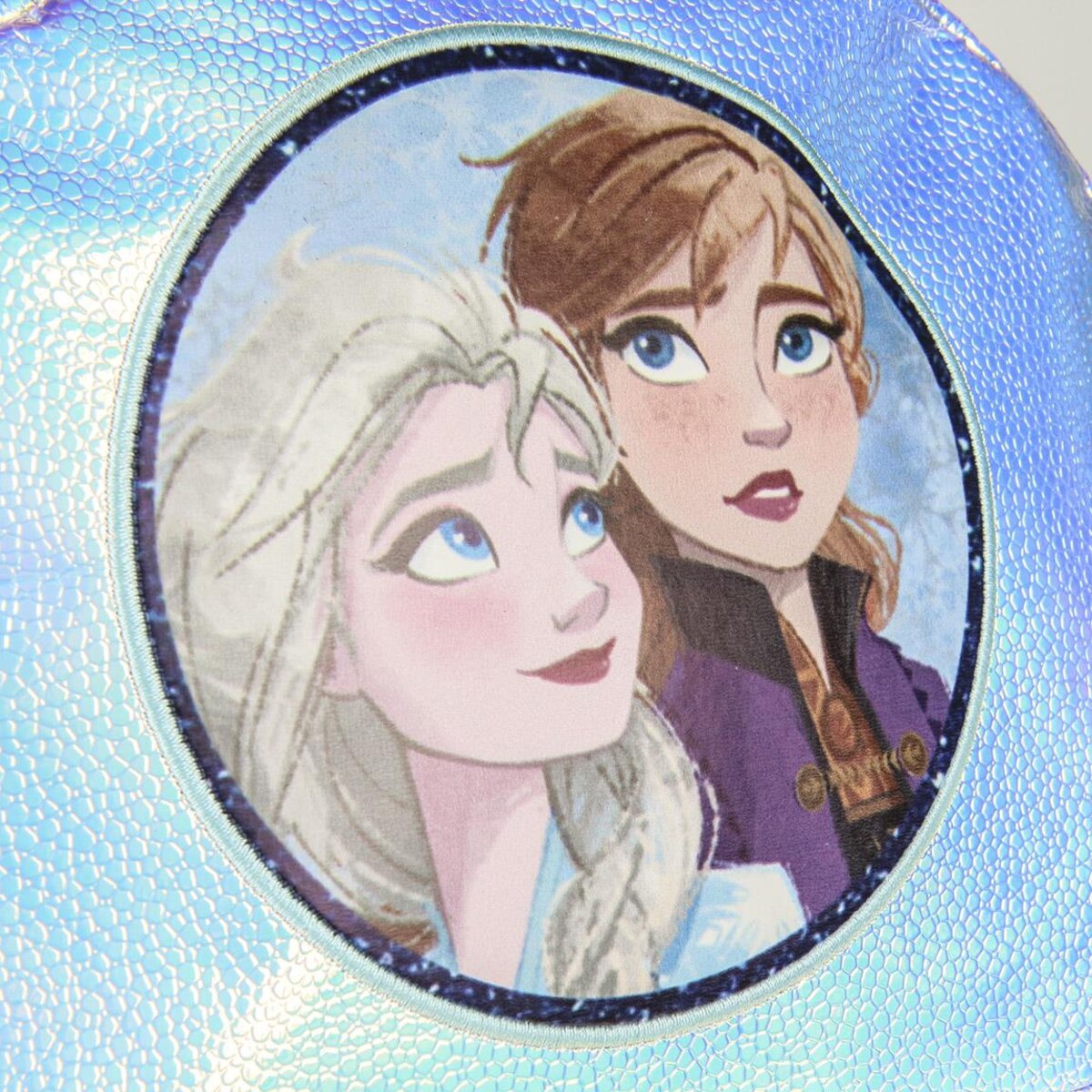 MOCHILA ESCOLAR IRIDISCENTE FROZEN II