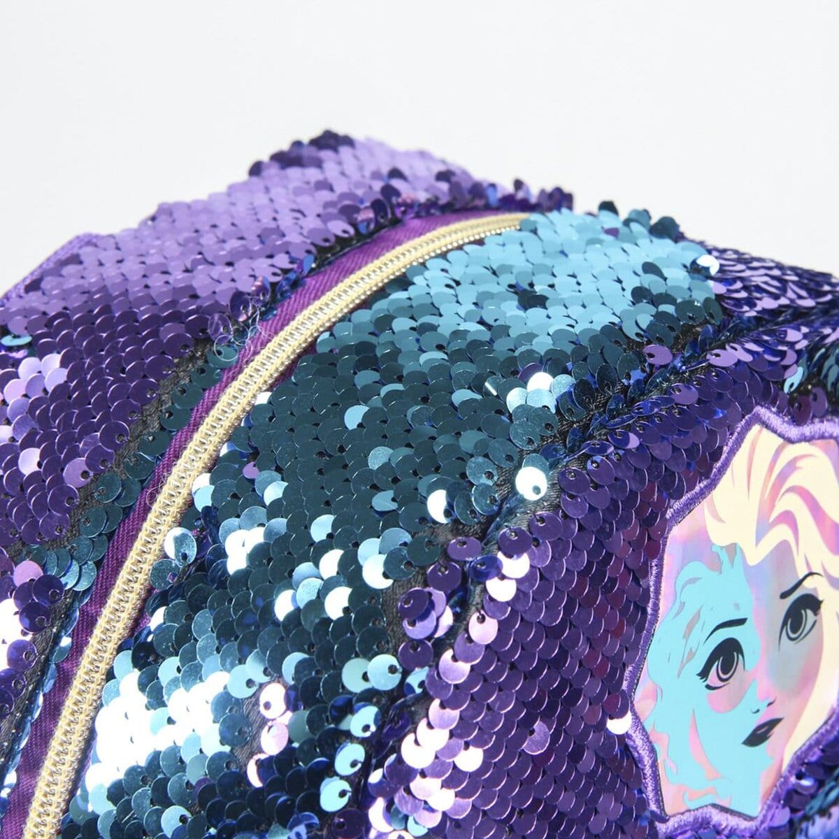 MOCHILA INFANTIL  LENTEJUELAS FROZEN II