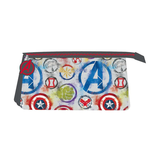 ESTUCHE PORTATODO 3 COMPARTIMENTOS  AVENGERS