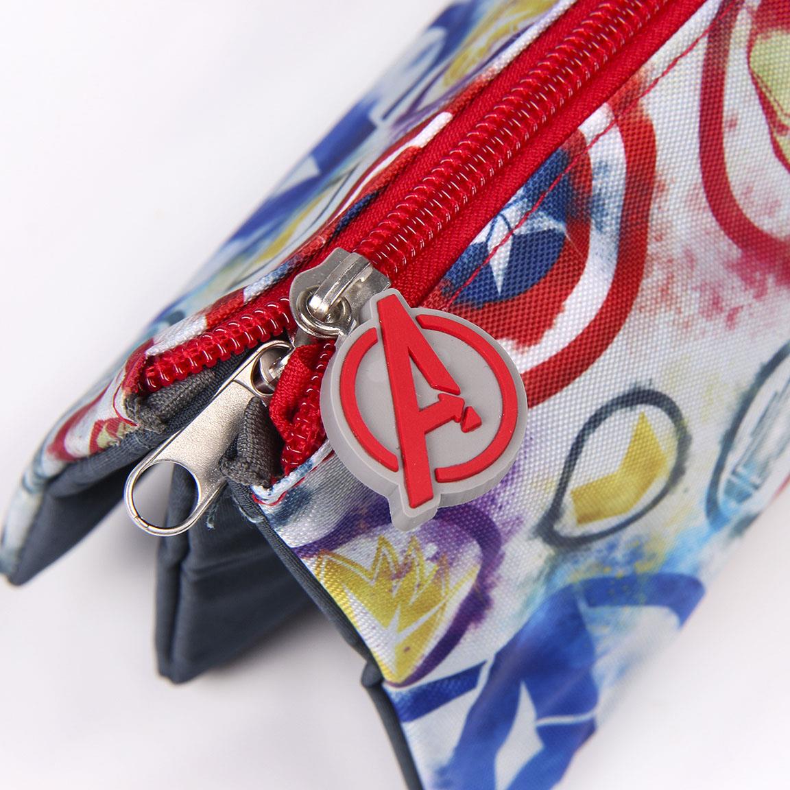 ESTUCHE PORTATODO 3 COMPARTIMENTOS  AVENGERS