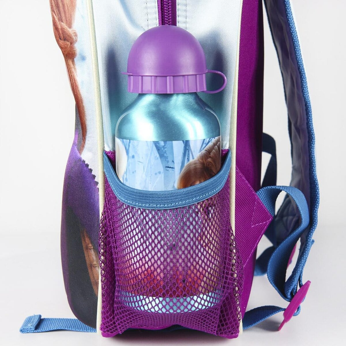 MOCHILA INFANTIL 3D CON BOTELLA  FROZEN I