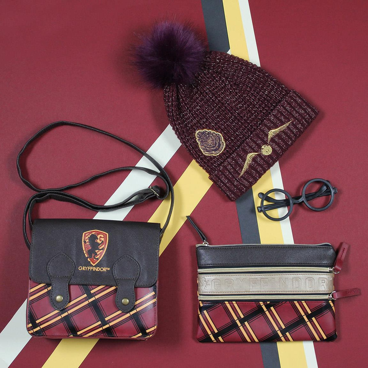 ESTUCHE/PORTATODO PLANO HARRY POTTER GRYFFINDOR