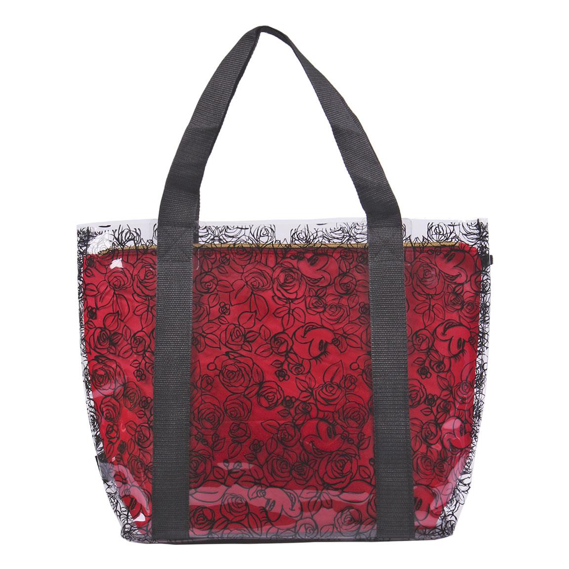 BOLSA SHOPPING TRANSPARENTE MINNIE