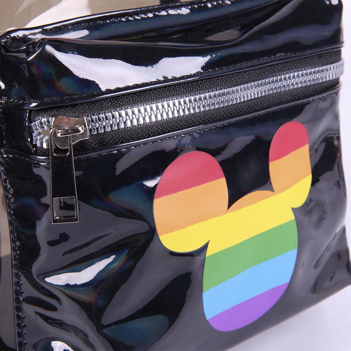 MOCHILA CASUAL MODA TRANSPARENTE DISNEY PRIDE