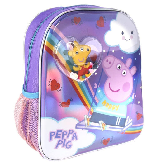 MOCHILA INFANTIL ESCOLAR CONFETTI PEPPA PIG