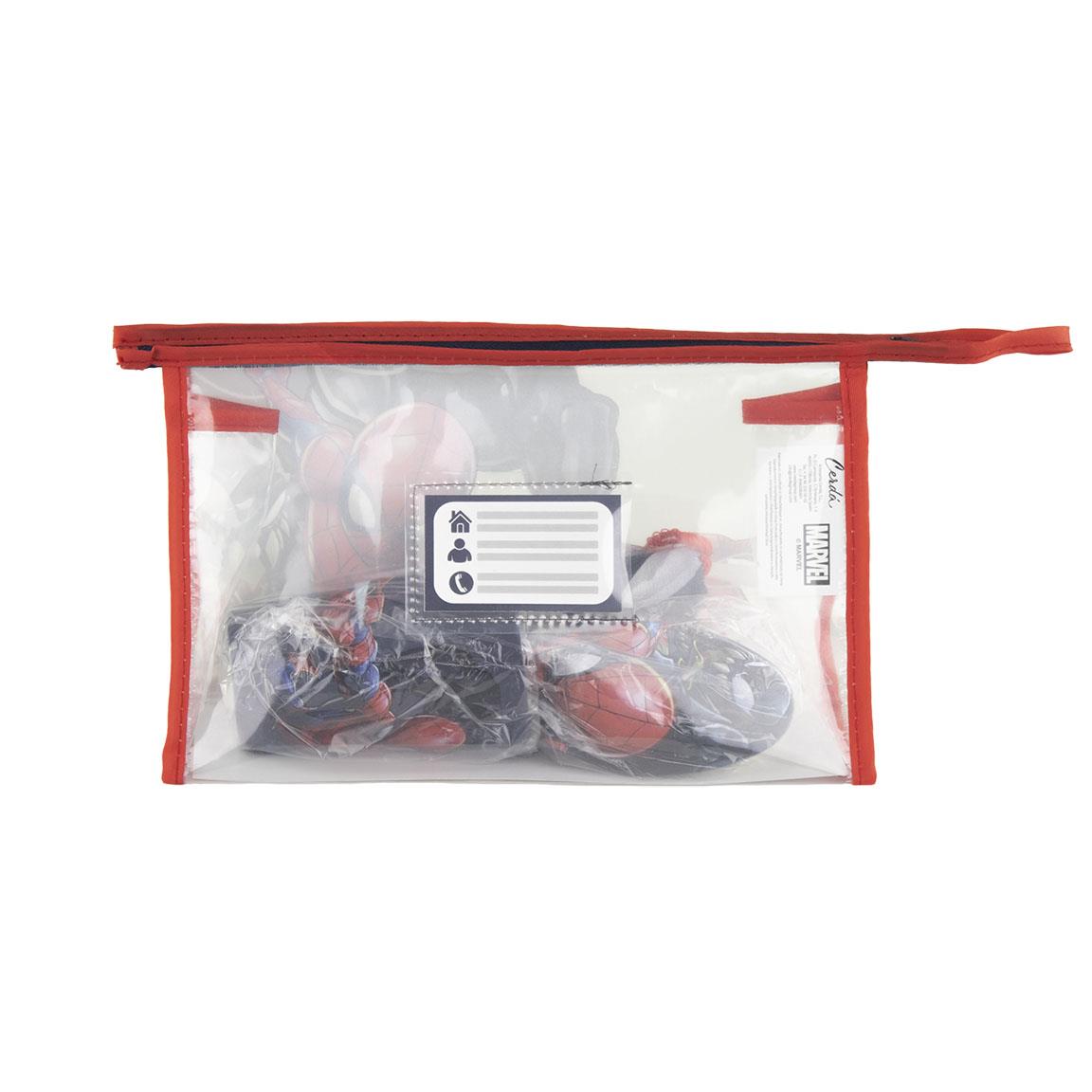 NECESER ASEO VIAJE ACCESORIOS SPIDERMAN