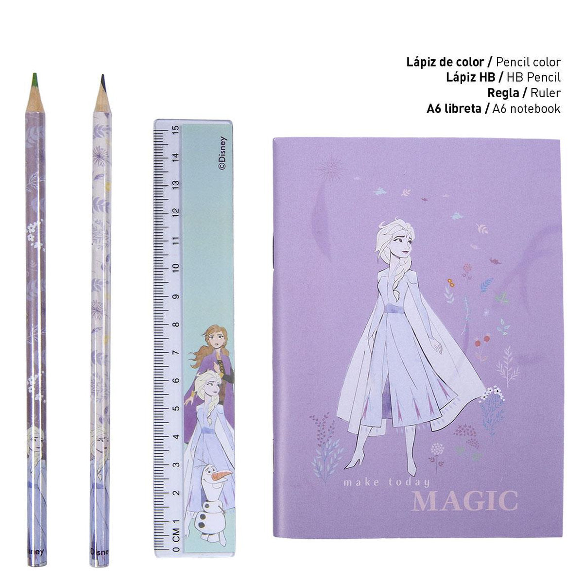 SET DE PAPELERIA ESCOLAR FROZEN II