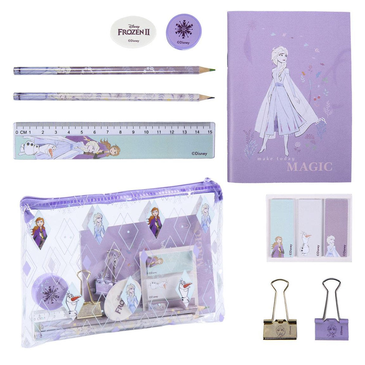 SET DE PAPELERIA ESCOLAR FROZEN II