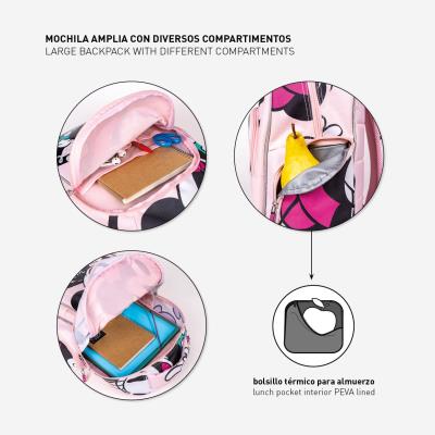 MOCHILA ESCOLAR MEDIANA 42 CM MINNIE