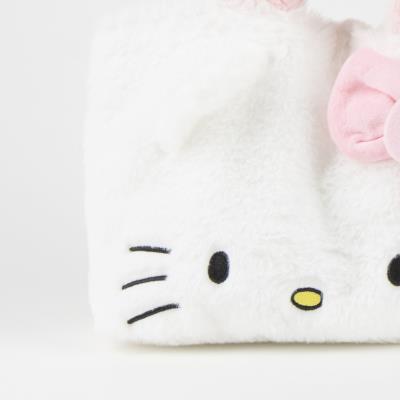 BOLSA SHOPPING PELUCHE HELLO KITTY