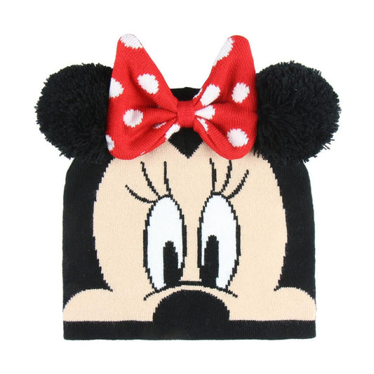 GORRO POMPOM CON APLICACION MINNIE DISNEY PREMIUM