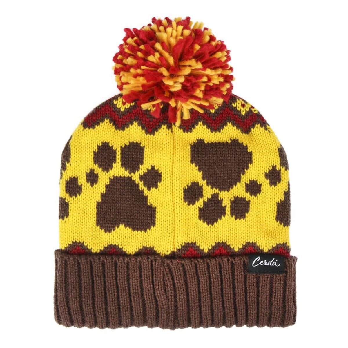 GORRO TRICOT POMPOM REY LEON