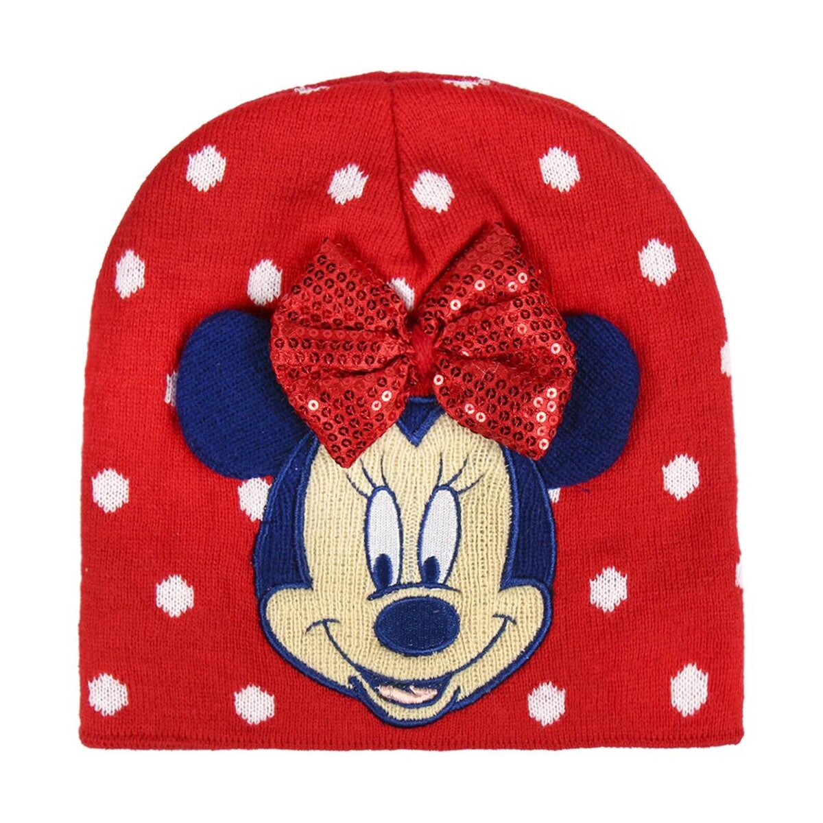 GORRO PUNTO APLICACIONES MINNIE