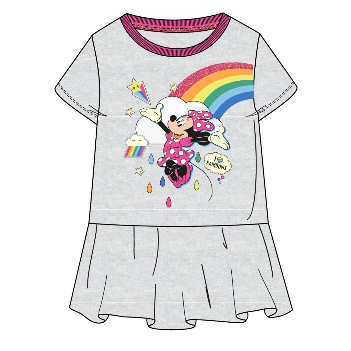 VESTIDO SINGLE JERSEY  MINNIE