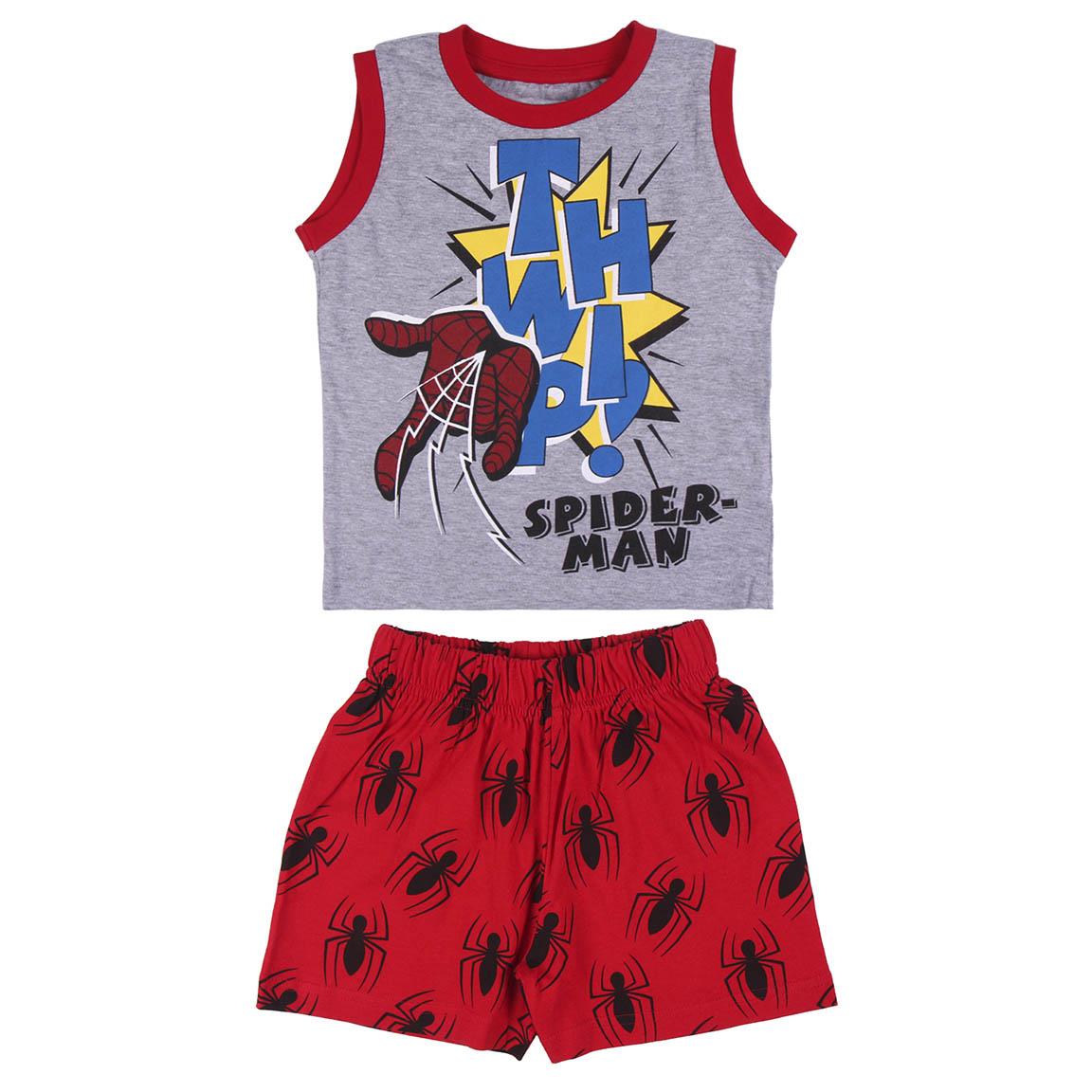 PIJAMA CORTO SINGLE JERSEY TIRANTES SPIDERMAN