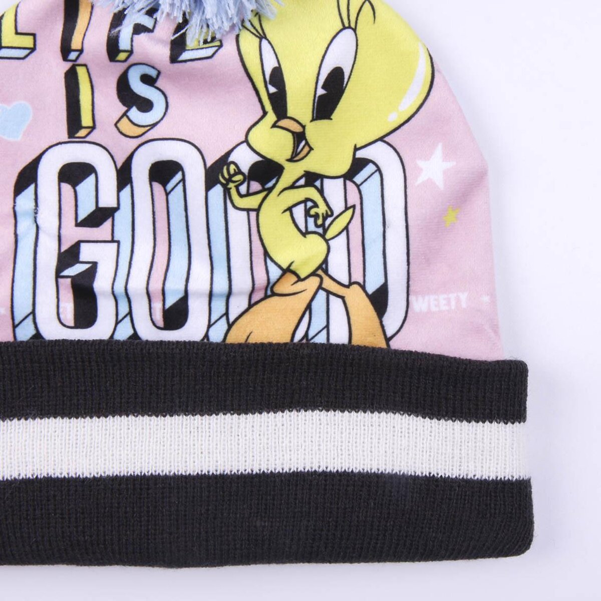 CONJUNTO INVIERNO 3 PIEZAS LOONEY TUNES (GUANTES, BRAGA Y GORRO)