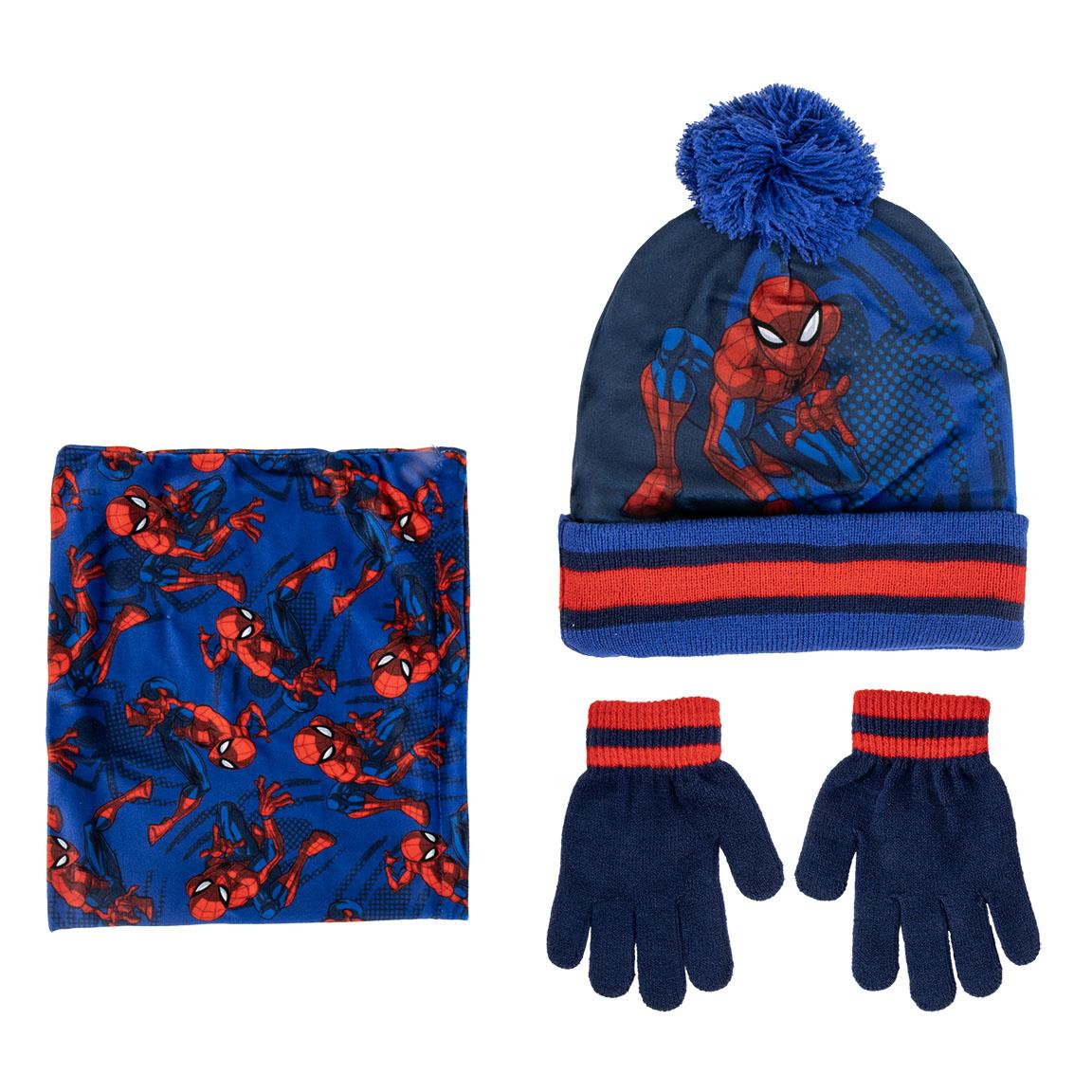 CONJUNTO 3 PIEZAS SNOOD SPIDERMAN