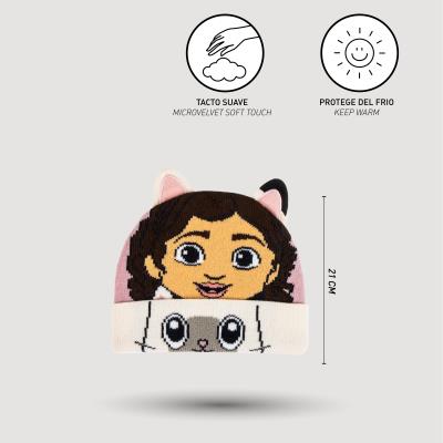 Imagen de GORRO PUNTO APLICACIONES GABBY´S DOLLHOUSE
