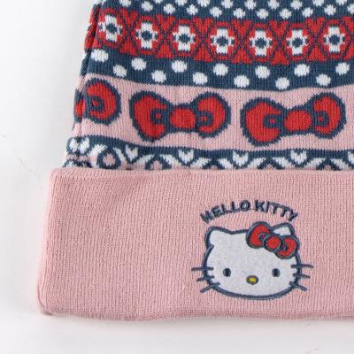 GORRO PUNTO NAVIDEÑO HELLO KITTY