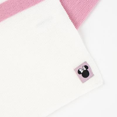 CONJUNTO 3 PIEZAS BUFANDA MINNIE