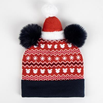 GORRO PUNTO CHRISTMAS MINNIE