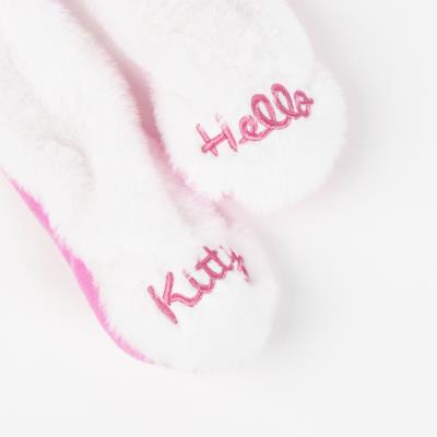 GORRO PUNTO APLICACIONES HELLO KITTY