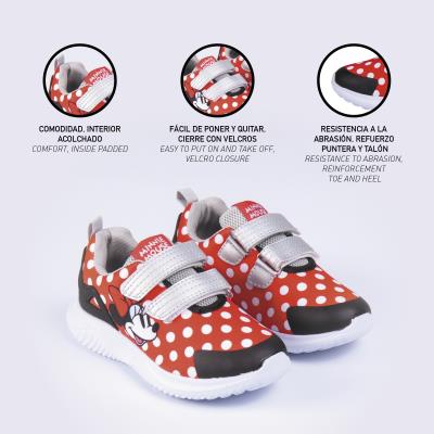 Imagen de DEPORTIVA SUELA LIGERA EVA VELCRO MINNIE