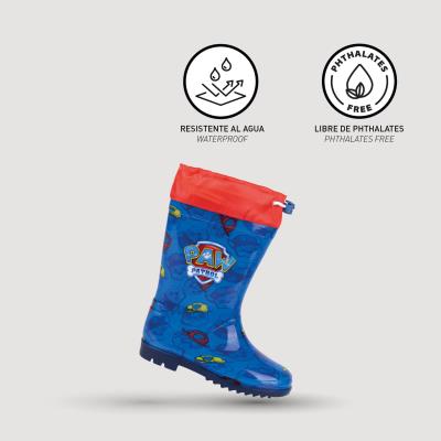 BOTAS LLUVIA PVC PAW PATROL