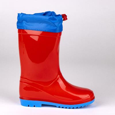 BOTAS LLUVIA PVC SPIDERMAN