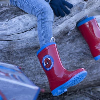 BOTAS LLUVIA PVC SPIDERMAN