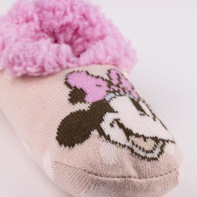 ZAPATILLAS DE CASA SUELA BLANDA CALCETÍN MINNIE