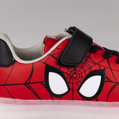 DEPORTIVA SUELA TPR CON LUCES SPIDERMAN