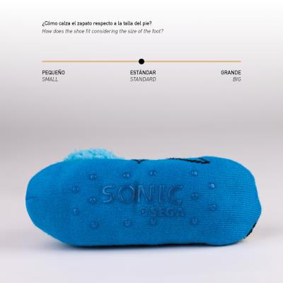 ZAPATILLAS DE CASA SUELA BLANDA CALCETÍN SONIC