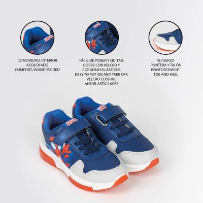 DEPORTIVA SUELA PVC CON LUCES SPIDEY