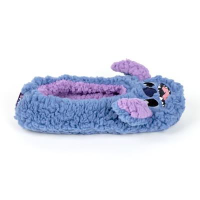 ZAPATILLAS DE CASA SUELA BLANDA APLICACIONES STITCH