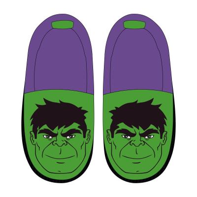 ZAPATILLAS DE CASA FRANCESITA APLICACIONES AVENGERS HULK