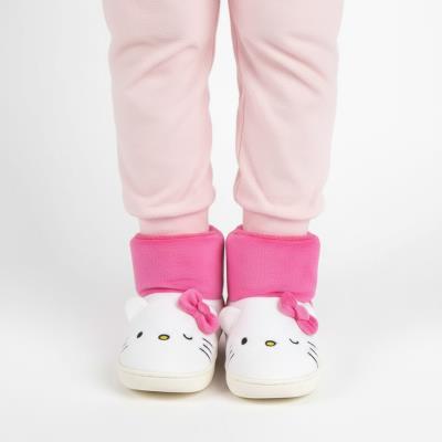 ZAPATILLAS DE CASA BOTA APLICACIONES HELLO KITTY