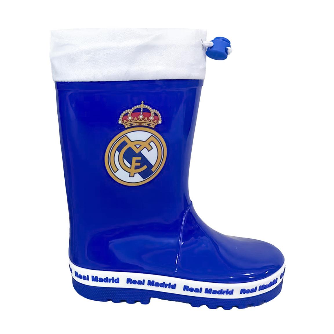 BOTAS LLUVIA PVC REAL MADRID