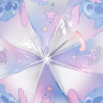 PARAGUAS MANUAL POE BURBUJA STITCH