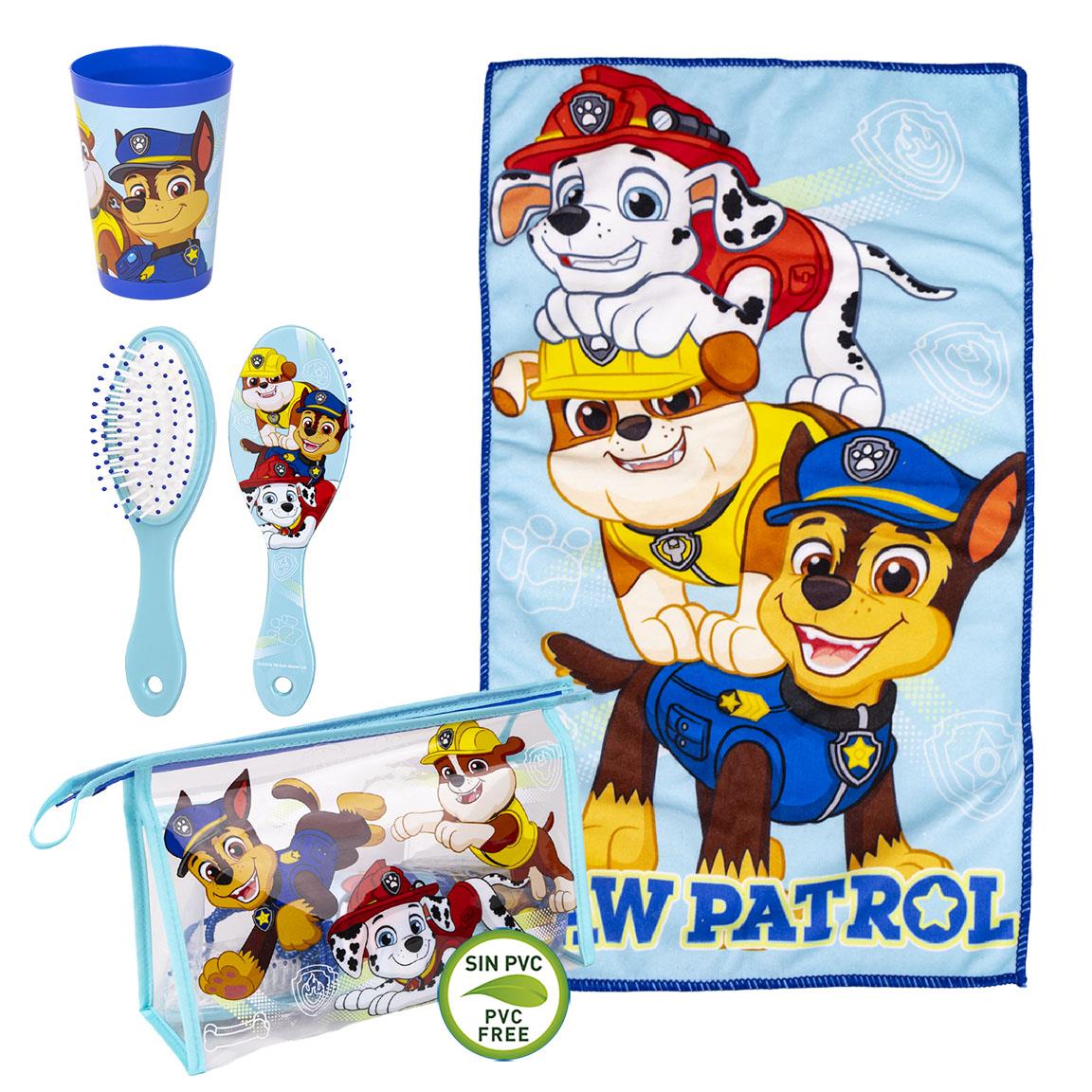 NECESER ASEO VIAJE ACCESORIOS PAW PATROL