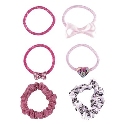 Imagen de ACCESORIOS PELO ELÁSTICOS 6 PIEZAS MINNIE