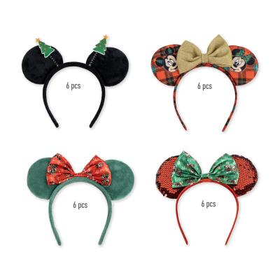 Imagen de ACCESORIOS PELO DISPLAY NAVIDAD 24 PCS MINNIE