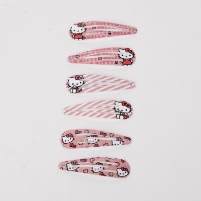 ACCESORIOS PELO CLIPS 6 PIEZAS HELLO KITTY