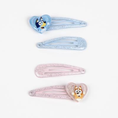 ACCESORIOS PELO CLIPS 4 PIEZAS BLUEY