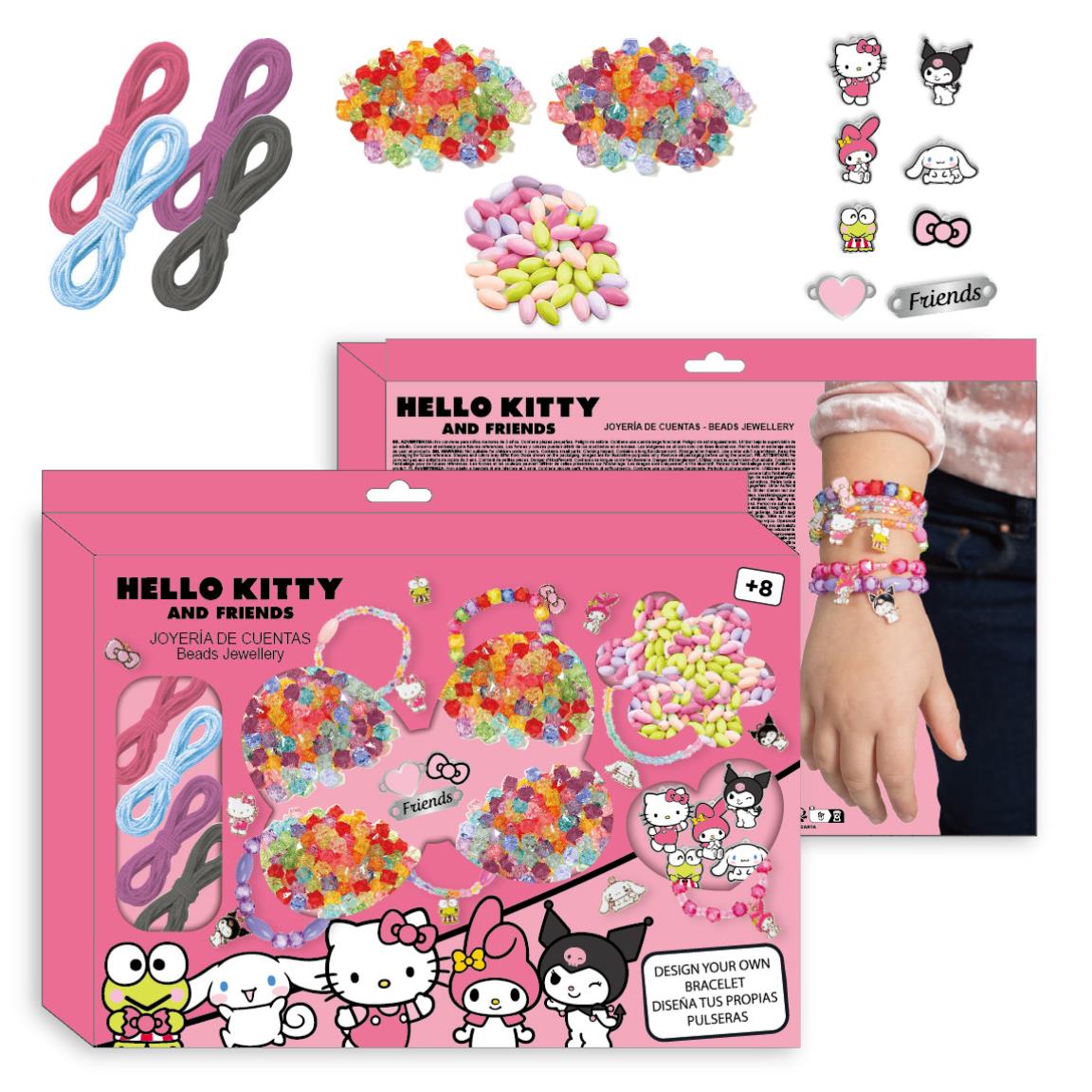 SET DE BELLEZA DIY PULSERA HELLO KITTY