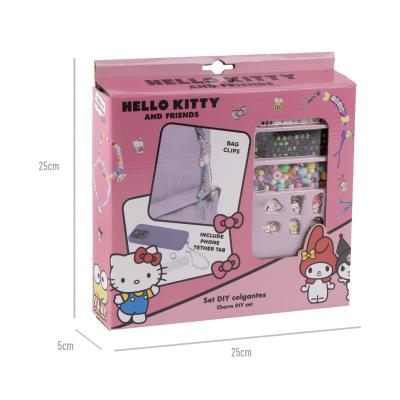 SET DE BELLEZA DIY BAG CLIP HELLO KITTY