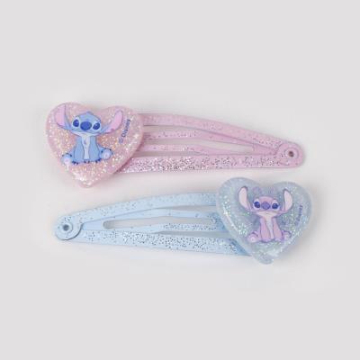 ACCESORIOS PELO CLIPS 6 PIEZAS STITCH