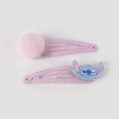 ACCESORIOS PELO CLIPS 6 PIEZAS STITCH