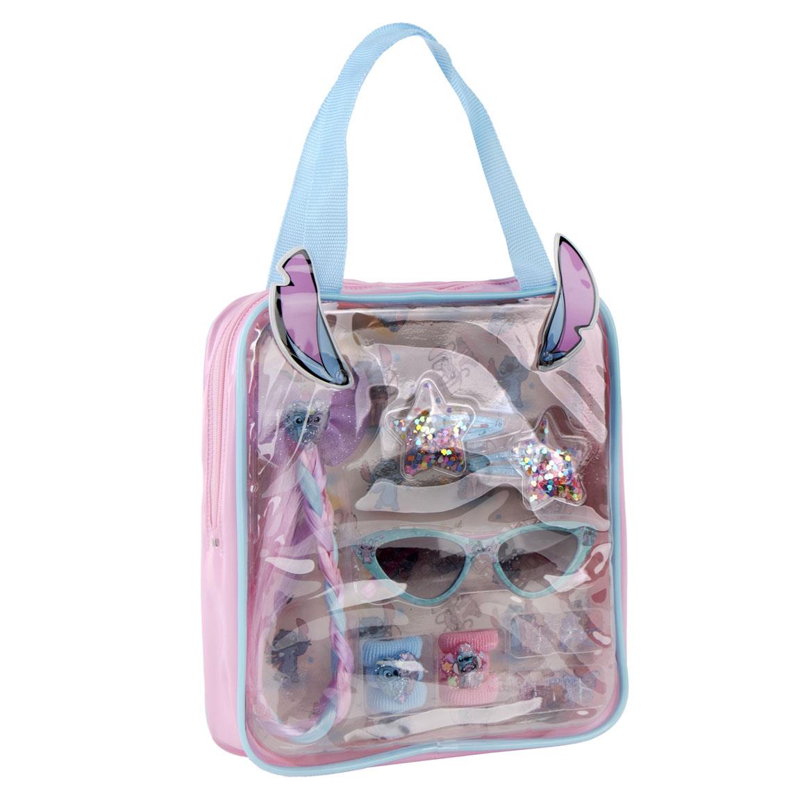SET DE BELLEZA BOLSITO GAFAS STITCH